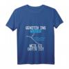 Damen Genitiv ins Wasser weil es Dativ ist - Lustiges Deutschlehrer T-Shirt mit V-Ausschnitt für Sprachfans und Lehrer