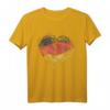 Deutsche Flagge Vintage Deutschland Herz Patriotisch T-Shirt - Klassisch geschnitten, doppelt genähter Saum