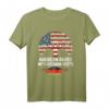 Amerikaner mit deutschen Wurzeln T-Shirt - Patriotisches Design mit amerikanischer Flagge und deutschem Einfluss