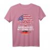 Amerikaner mit deutschen Wurzeln T-Shirt - Patriotisches Design mit amerikanischer Flagge und deutschem Einfluss