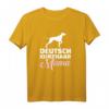 Deutsch Kurzhaar Mama T-Shirt für Hundeliebhaberinnen – Perfekt zum Gassi gehen, Tricks beibringen & als Geschenk für Hundemamas
