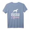 Deutsch Kurzhaar Mama T-Shirt für Hundeliebhaberinnen – Perfekt zum Gassi gehen, Tricks beibringen & als Geschenk für Hundemamas