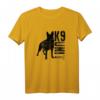 K-9 Unit Polizei Hundeeinheit Deutscher Schäferhund T-Shirt – Klassisch geschnitten, doppelt genähter Saum für Polizei- und Hundeliebhaber