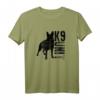 K-9 Unit Polizei Hundeeinheit Deutscher Schäferhund T-Shirt – Klassisch geschnitten, doppelt genähter Saum für Polizei- und Hundeliebhaber