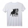 K-9 Unit Polizei Hundeeinheit Deutscher Schäferhund T-Shirt – Klassisch geschnitten, doppelt genähter Saum für Polizei- und Hundeliebhaber