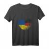 Ukraine Fingerabdruck T-Shirt für stolze Deutsch-Ukrainer – Heimatliebe & Patriotisches Design inklusive Flagge