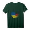 Ukraine Fingerabdruck T-Shirt für stolze Deutsch-Ukrainer – Heimatliebe & Patriotisches Design inklusive Flagge