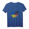Ukraine Fingerabdruck T-Shirt für stolze Deutsch-Ukrainer – Heimatliebe & Patriotisches Design inklusive Flagge