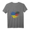 Ukraine Fingerabdruck T-Shirt für stolze Deutsch-Ukrainer – Heimatliebe & Patriotisches Design inklusive Flagge
