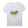 Ukraine Fingerabdruck T-Shirt für stolze Deutsch-Ukrainer – Heimatliebe & Patriotisches Design inklusive Flagge