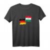 Ungarn Deutschland Flagge T-Shirt mit Herzschlag - Zeige deine Liebe zu Ungarn und Deutschland