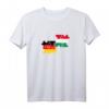 Ungarn Deutschland Flagge T-Shirt mit Herzschlag - Zeige deine Liebe zu Ungarn und Deutschland