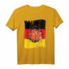 Basketball Team Deutschland Fahne T-Shirt mit zersplitterter Flagge – Patriotisches Streetball Design für Fans & Spieler