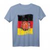 Basketball Team Deutschland Fahne T-Shirt mit zersplitterter Flagge – Patriotisches Streetball Design für Fans & Spieler