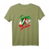 Land Nordrhein Westfalen T-Shirt mit Deutscher Fahne und Wappen - Stolz auf Heimat, Deutschland & Europa