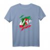 Land Nordrhein Westfalen T-Shirt mit Deutscher Fahne und Wappen - Stolz auf Heimat, Deutschland & Europa