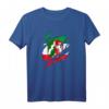 Land Nordrhein Westfalen T-Shirt mit Deutscher Fahne und Wappen - Stolz auf Heimat, Deutschland & Europa