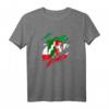 Land Nordrhein Westfalen T-Shirt mit Deutscher Fahne und Wappen - Stolz auf Heimat, Deutschland & Europa