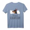 Offizielles Schlafshirt Zwergpinscher Miniature Pinscher – Süßes Hundemotiv für Bettliebhaber, perfekt als Geschenk für Hundeliebhaber, Familie & Freunde