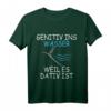 Genitiv ins Wasser weil es Dativ ist - Lustiges Deutsch Lehrer T-Shirt für Germanistik-Studenten, Lehrer und Deutschfans