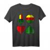 Deutsches Kartenblatt Spielkarten T-Shirt mit allen vier Farben – Perfekt für Spieleabende und Skat, Doppelkopf & Co.