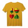 Deutsches Kartenblatt Spielkarten T-Shirt mit allen vier Farben – Perfekt für Spieleabende und Skat, Doppelkopf & Co.