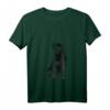 Damen Jagdterrier T-Shirt mit V-Ausschnitt – Geschenkidee für Jäger, Förster und Hundeliebhaber des Deutschen Jagdterriers