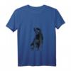 Damen Jagdterrier T-Shirt mit V-Ausschnitt – Geschenkidee für Jäger, Förster und Hundeliebhaber des Deutschen Jagdterriers