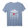 Ein Herz Für Deutsche Raubkatzen Panzer Panzerfahrer T-Shirt – Perfektes Geschenk für Panzer-Fans, Militärliebhaber und Geschichtsinteressierte