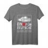 Ein Herz Für Deutsche Raubkatzen Panzer Panzerfahrer T-Shirt – Perfektes Geschenk für Panzer-Fans, Militärliebhaber und Geschichtsinteressierte