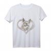 Herz Deutscher Schäferhund T-Shirt - Perfektes Geschenk für Hundeliebhaber, Tierfreunde & Schäferhund-Fans zu Weihnachten & Geburtstag