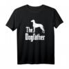 The Dogfather - Lustiges Deutsche Dogge T-Shirt für Hundeliebhaber, Hundebesitzer und Züchter als Geschenk zu Weihnachten oder Geburtstag