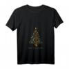 Damen Weihnachts T-Shirt mit V-Ausschnitt - Deutsche Weihnachtsdekoration, festliches Design für Weihnachten