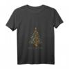 Damen Weihnachts T-Shirt mit V-Ausschnitt - Deutsche Weihnachtsdekoration, festliches Design für Weihnachten