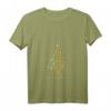 Damen Weihnachts T-Shirt mit V-Ausschnitt - Deutsche Weihnachtsdekoration, festliches Design für Weihnachten