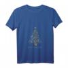 Damen Weihnachts T-Shirt mit V-Ausschnitt - Deutsche Weihnachtsdekoration, festliches Design für Weihnachten