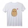 Süßes Kartoffel Shirt mit Herz im Kawaii Stil – Perfektes Geschenk für Kartoffel- und Manga-Fans