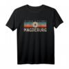 Vintage Magdeburg Kompass Retro Heimatstadt T-Shirt – Perfektes Geschenk für Magdeburger & Stadtliebhaber