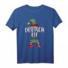 Deutsch Elf Elfe Kostüm Weihnachten Familienoutfit - Festliches Partnerlook & Lustiges Weihnachtsoutfit für die ganze Familie