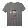 Deutsch Elf Elfe Kostüm Weihnachten Familienoutfit - Festliches Partnerlook & Lustiges Weihnachtsoutfit für die ganze Familie