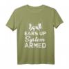 Ohren hoch Deutscher Schäferhund T-Shirt – Perfektes Geschenk für Hundeliebhaber, Züchter & Schäferhund-Fans zu Weihnachten & Geburtstag