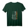 Damen T-Shirt mit Deutsch Amerikanischer Flagge und V-Ausschnitt – Perfektes Geschenk für HapKitten, 4th of July & USA Fans