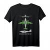 Messerschmitt Me 262 Deutscher WW2 Jet Fighter Plane Diagramm T-Shirt – Historische Flugzeugmemorabilia für Flugzeugliebhaber und Militärgeschichte Fans