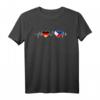 Deutsche Philippinen Herzschlag T-Shirt – Kulturelles Design für Filipinos, die die Philippinen lieben und Manila erkunden