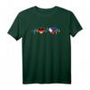 Deutsche Philippinen Herzschlag T-Shirt – Kulturelles Design für Filipinos, die die Philippinen lieben und Manila erkunden
