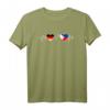 Deutsche Philippinen Herzschlag T-Shirt – Kulturelles Design für Filipinos, die die Philippinen lieben und Manila erkunden