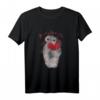 HapKitten Big Hero 6 Baymax Heart Portrait T-Shirt – Offizielles Disney Fanartikel für den besonderen Tag