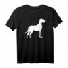 Deutsche Dogge T-Shirt für Hundeliebhaber - Klassisch geschnitten, doppelt genähter Saum
