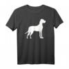 Deutsche Dogge T-Shirt für Hundeliebhaber - Klassisch geschnitten, doppelt genähter Saum