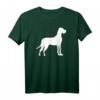 Deutsche Dogge T-Shirt für Hundeliebhaber - Klassisch geschnitten, doppelt genähter Saum